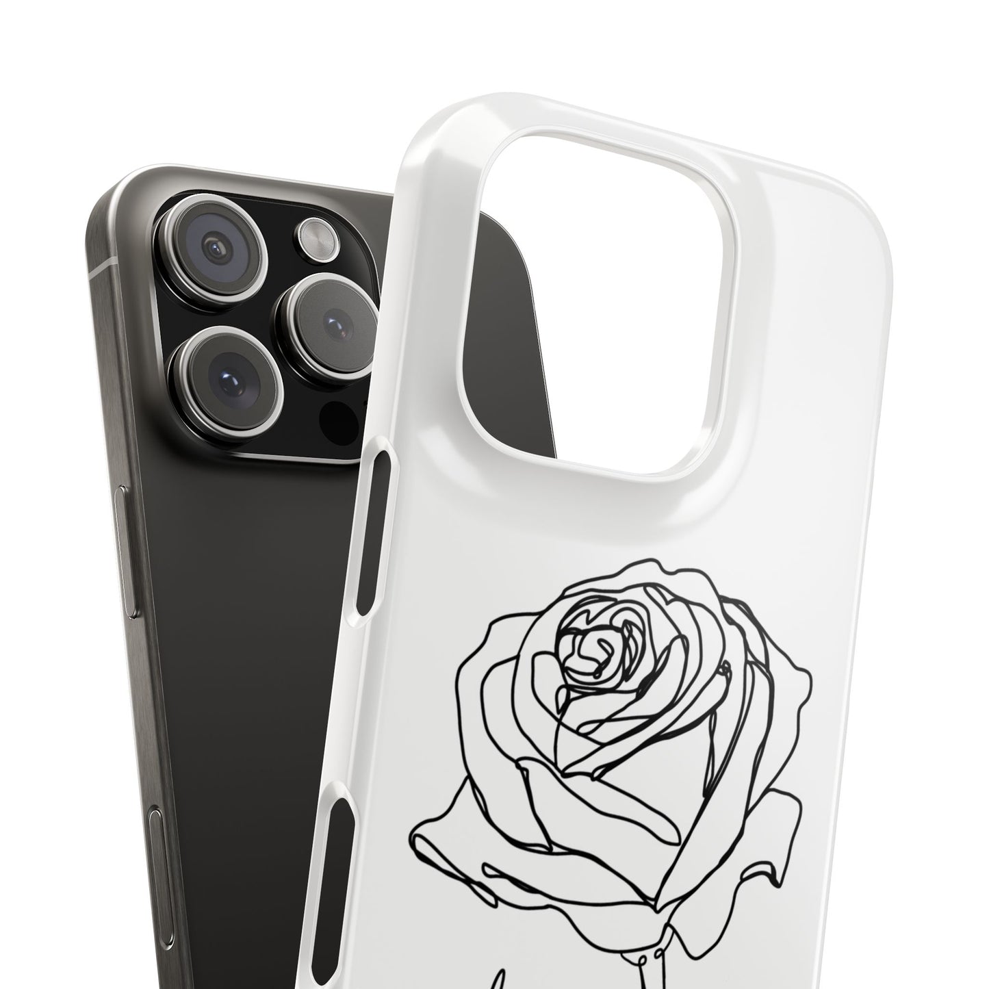 Personalisierbare Rosenliebe Handyhülle
