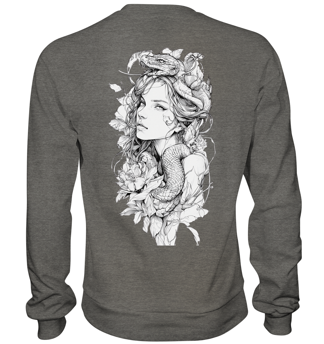 Schlangenkönigin - Basic Sweatshirt