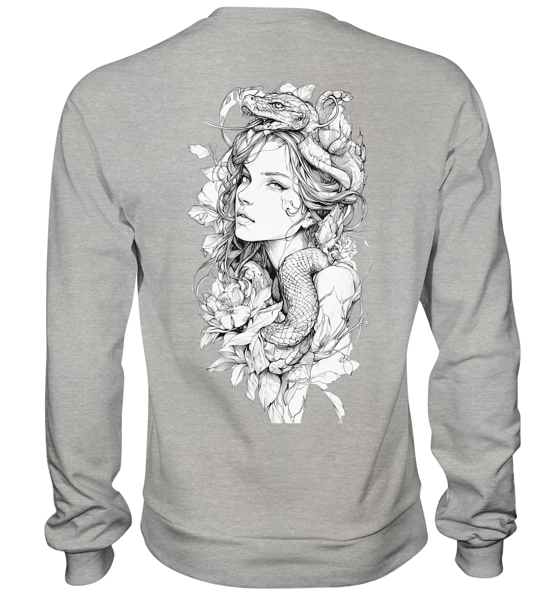 Schlangenkönigin - Basic Sweatshirt