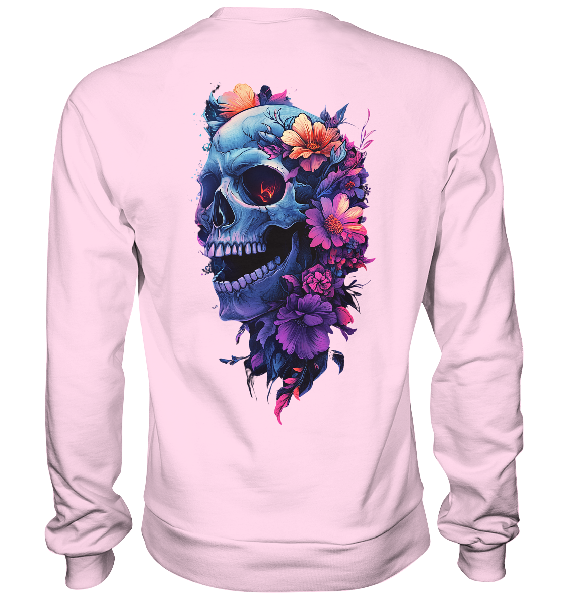 Totenkopfs Blüte - Basic Sweatshirt