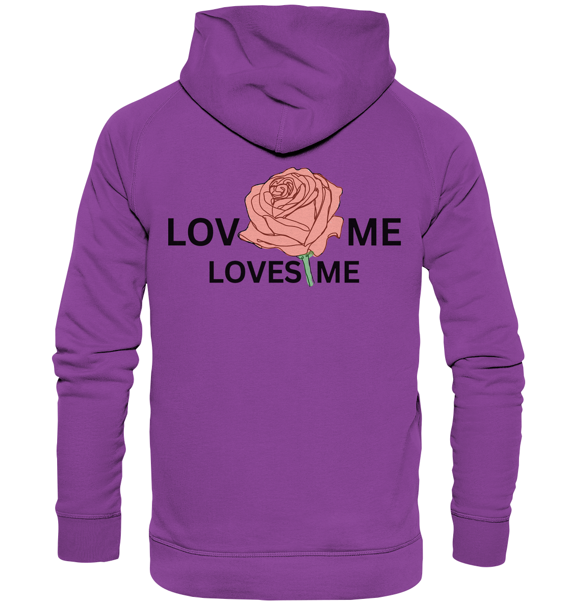 LOVES ME (Rote Rose) - Basic Unisex Hoodie