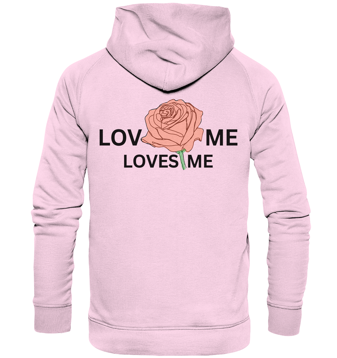 LOVES ME (Rote Rose) - Basic Unisex Hoodie