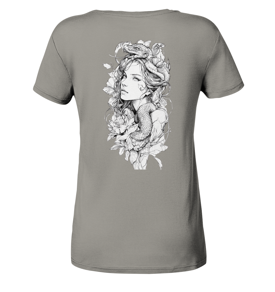 Schlangenkönigin - Ladies V-Neck Shirt