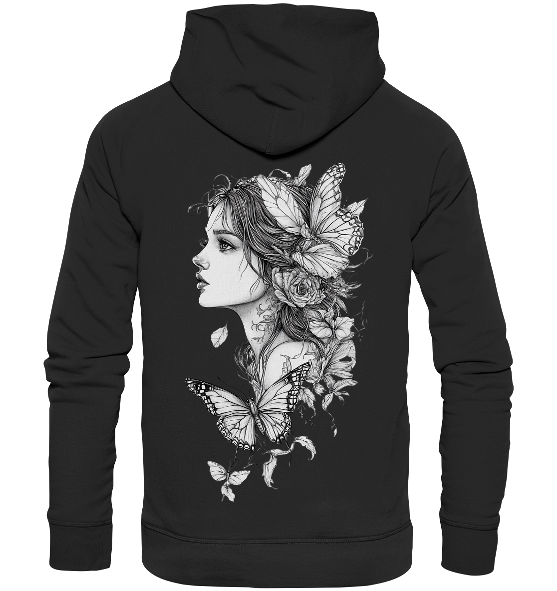Schmetterlings träume - Organic Fashion Hoodie