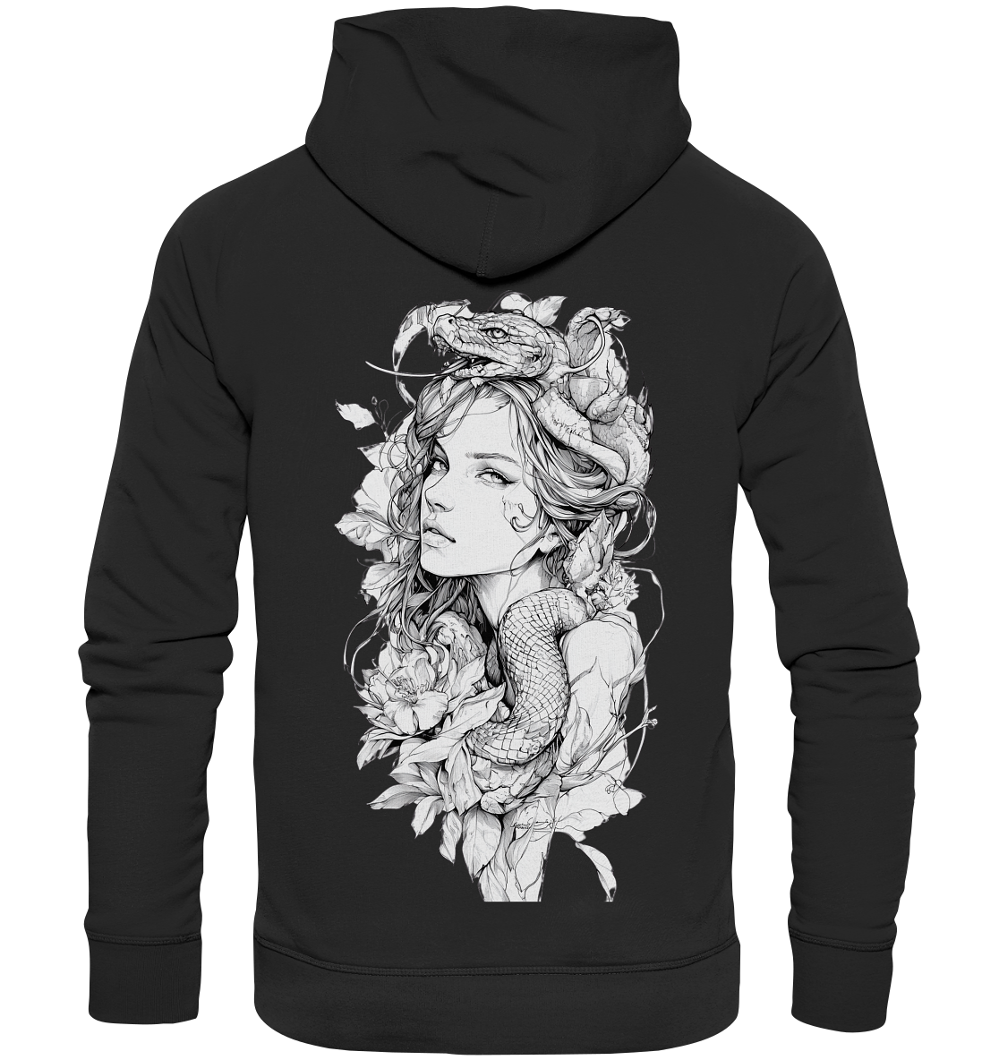 Schlangenkönigin - Organic Fashion Hoodie