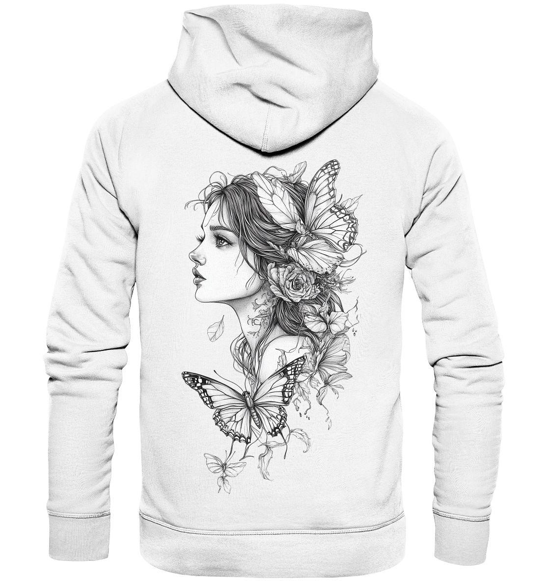 Schmetterlings träume - Organic Fashion Hoodie