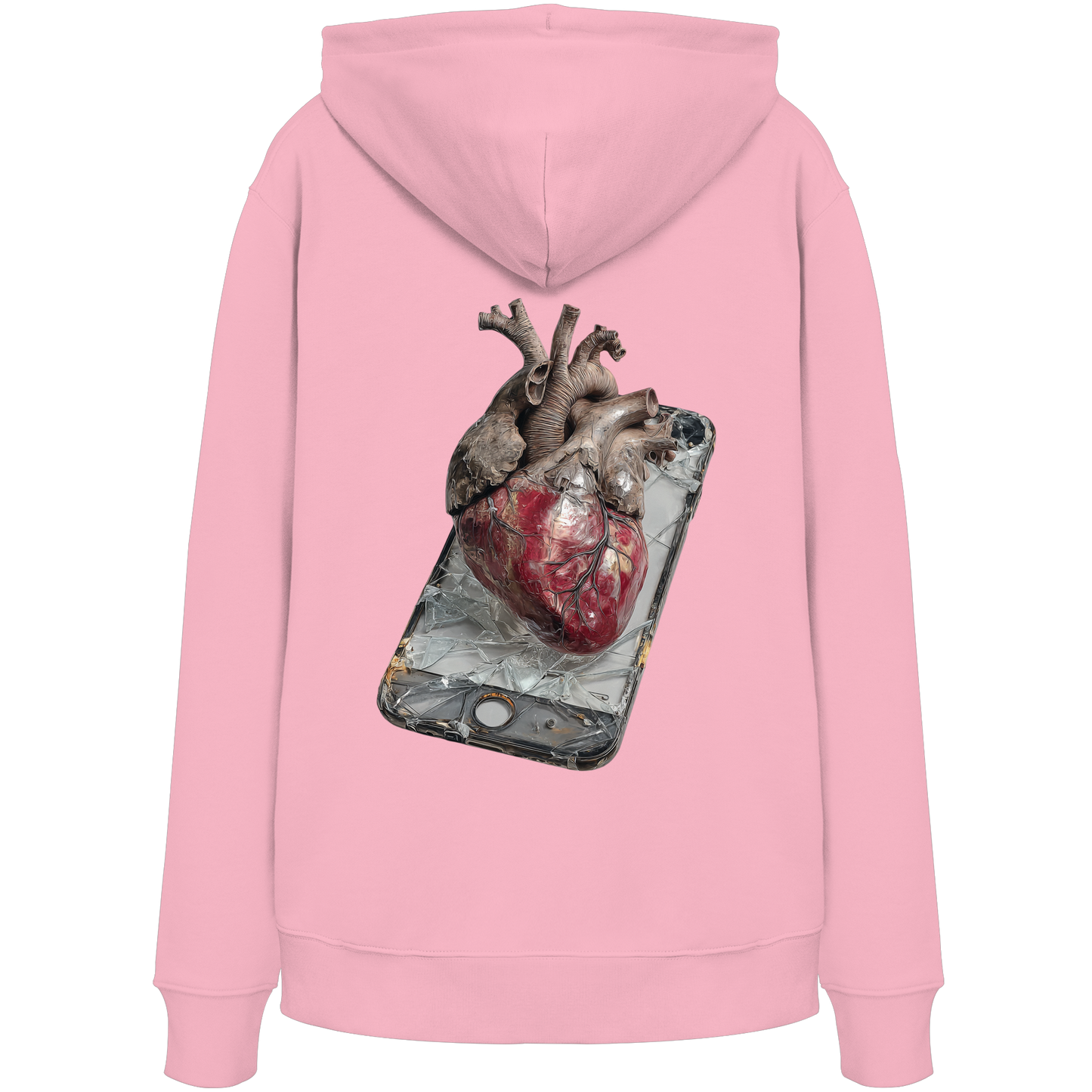 Social Media killed my Love - Organic Hoodie