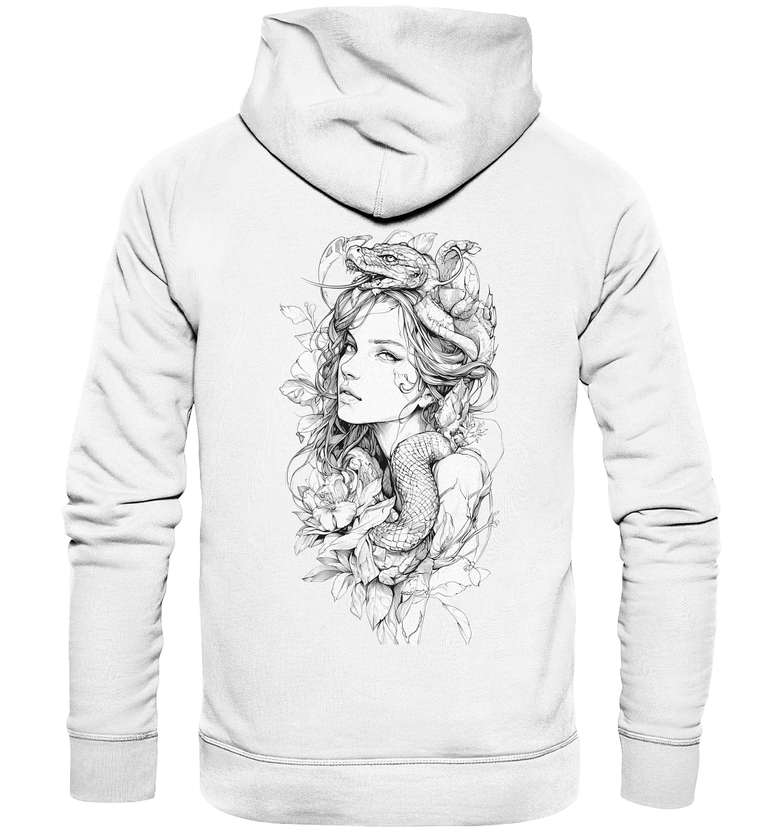 Schlangenkönigin - Organic Hoodie