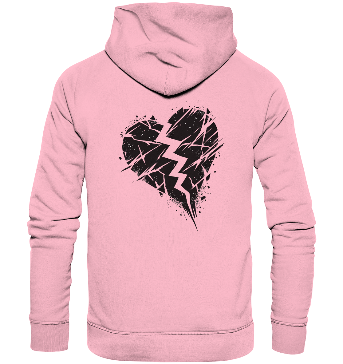 Broken heart 2 - Organic Hoodie