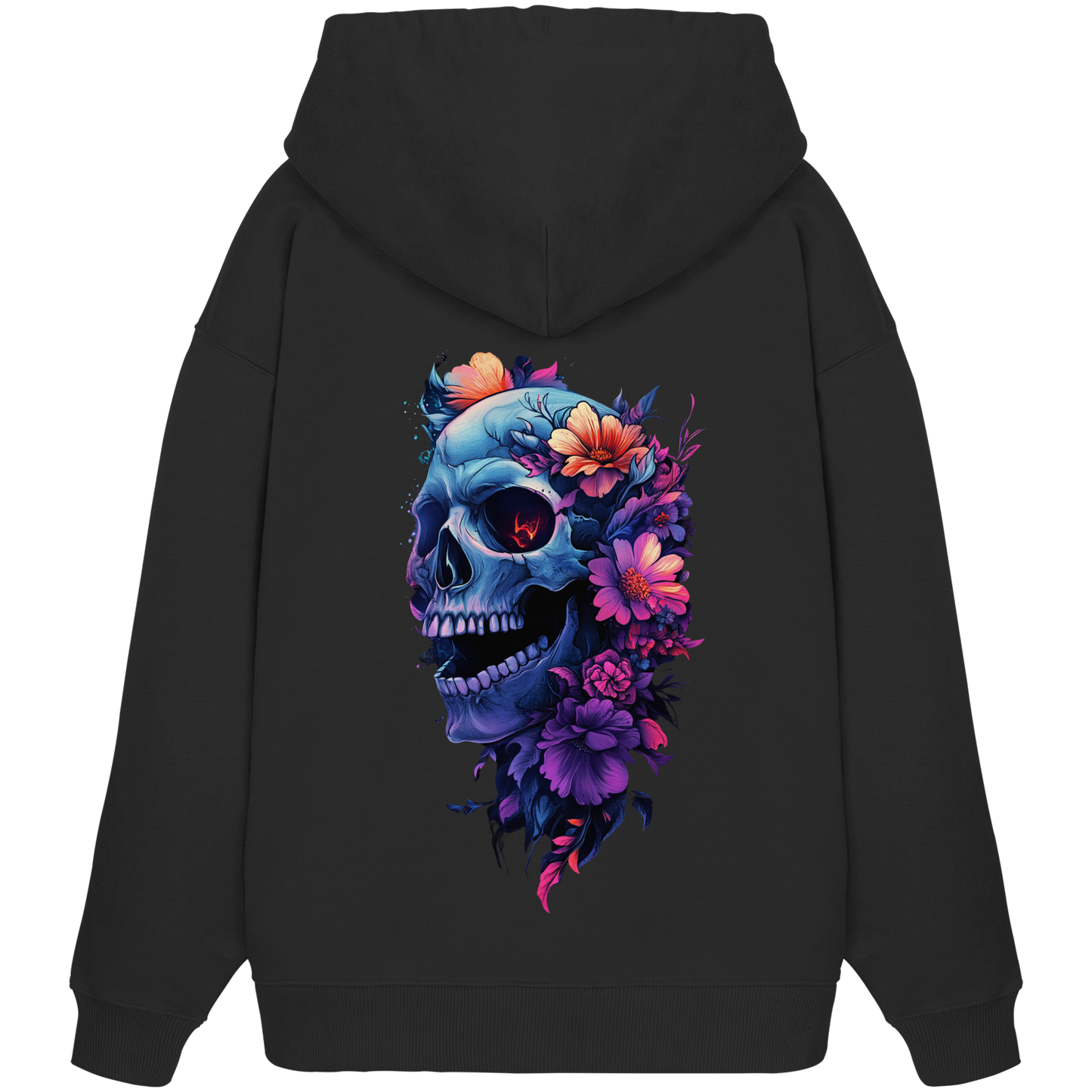 Totenkopfs Blüte - Organic Oversize Hoodie