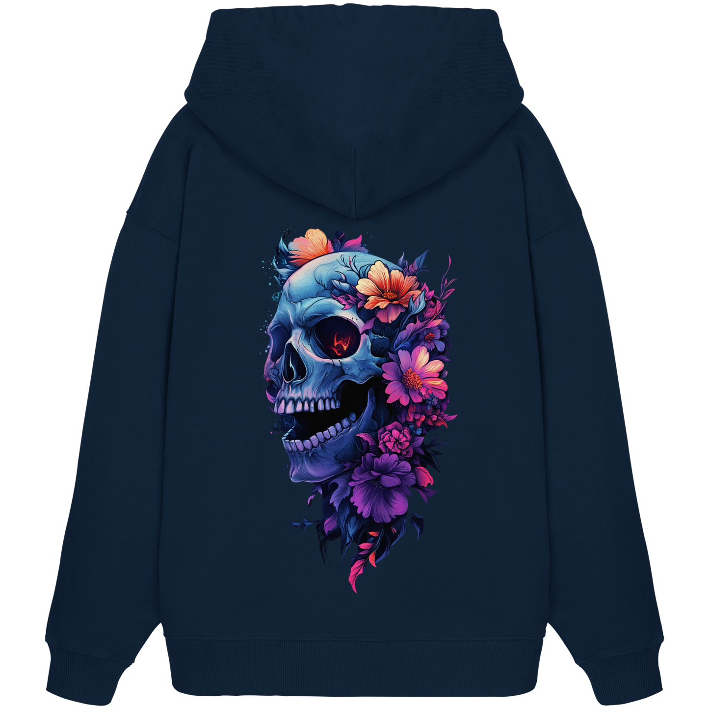 Totenkopfs Blüte - Organic Oversize Hoodie
