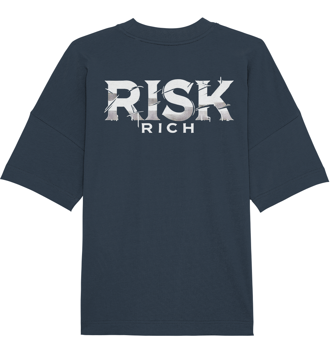 risk rich - Organic Oversize Shirt