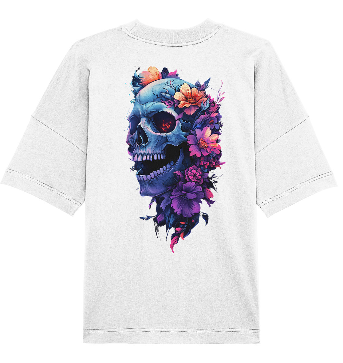 Totenkopfs Blüte - Organic Oversize Shirt