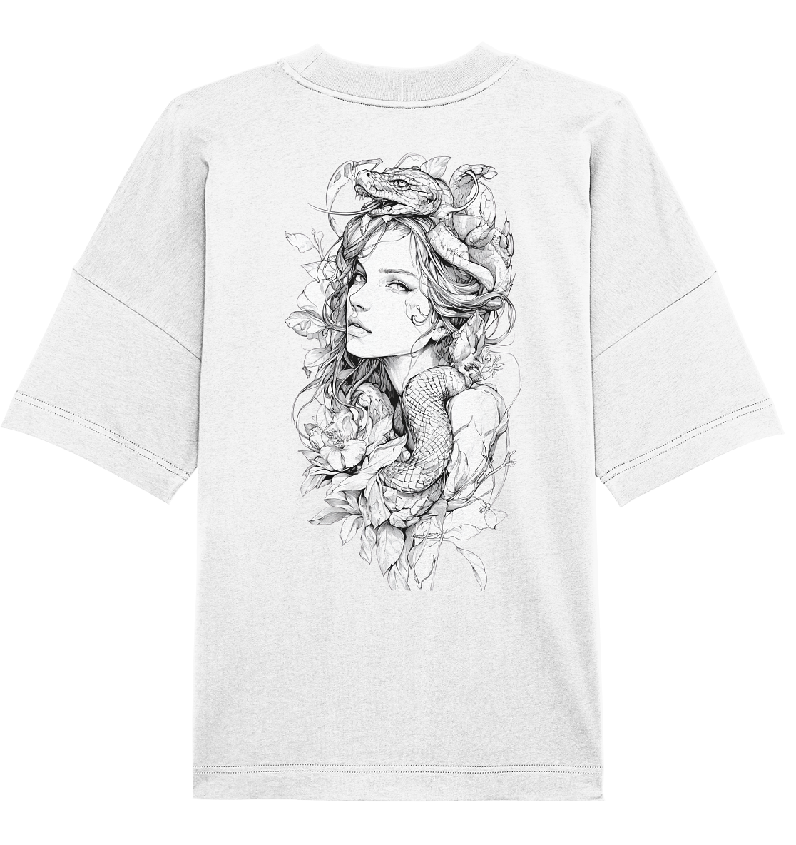 Schlangenkönigin - Organic Oversize Shirt
