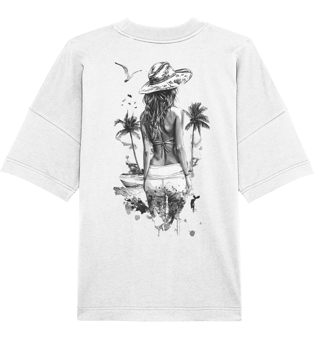 Sommer Vibes - Organic Oversize Shirt