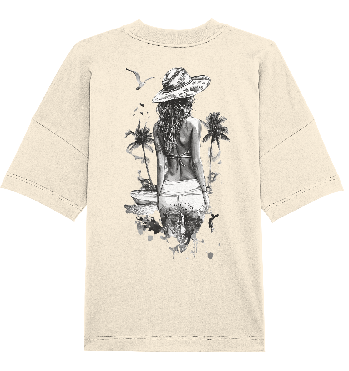 Sommer Vibes - Organic Oversize Shirt