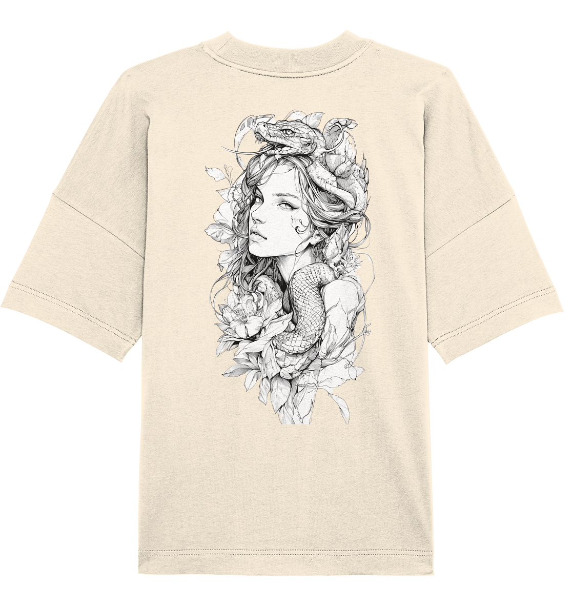 Schlangenkönigin - Organic Oversize Shirt