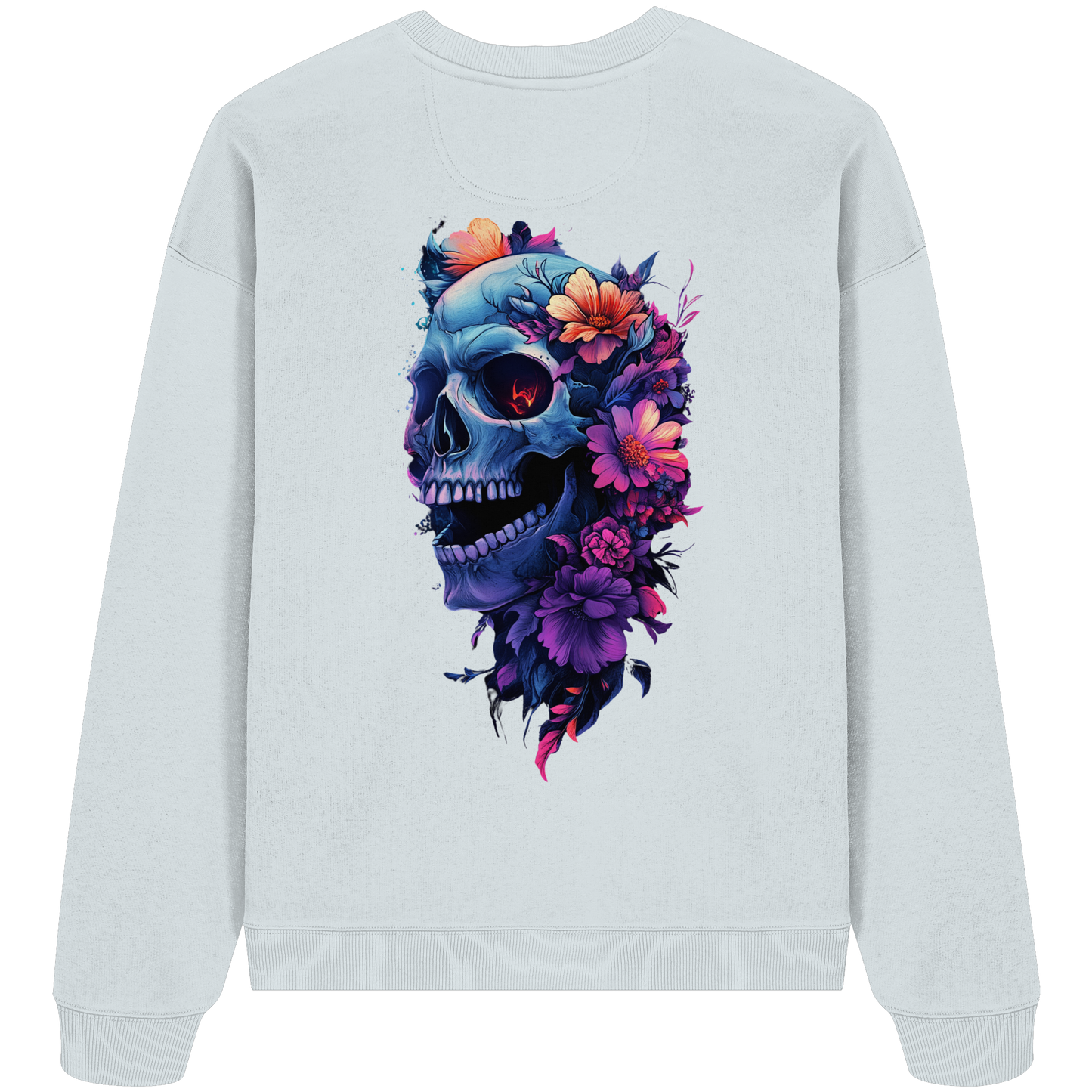 Totenkopfs Blüte - Organic Oversize Sweatshirt