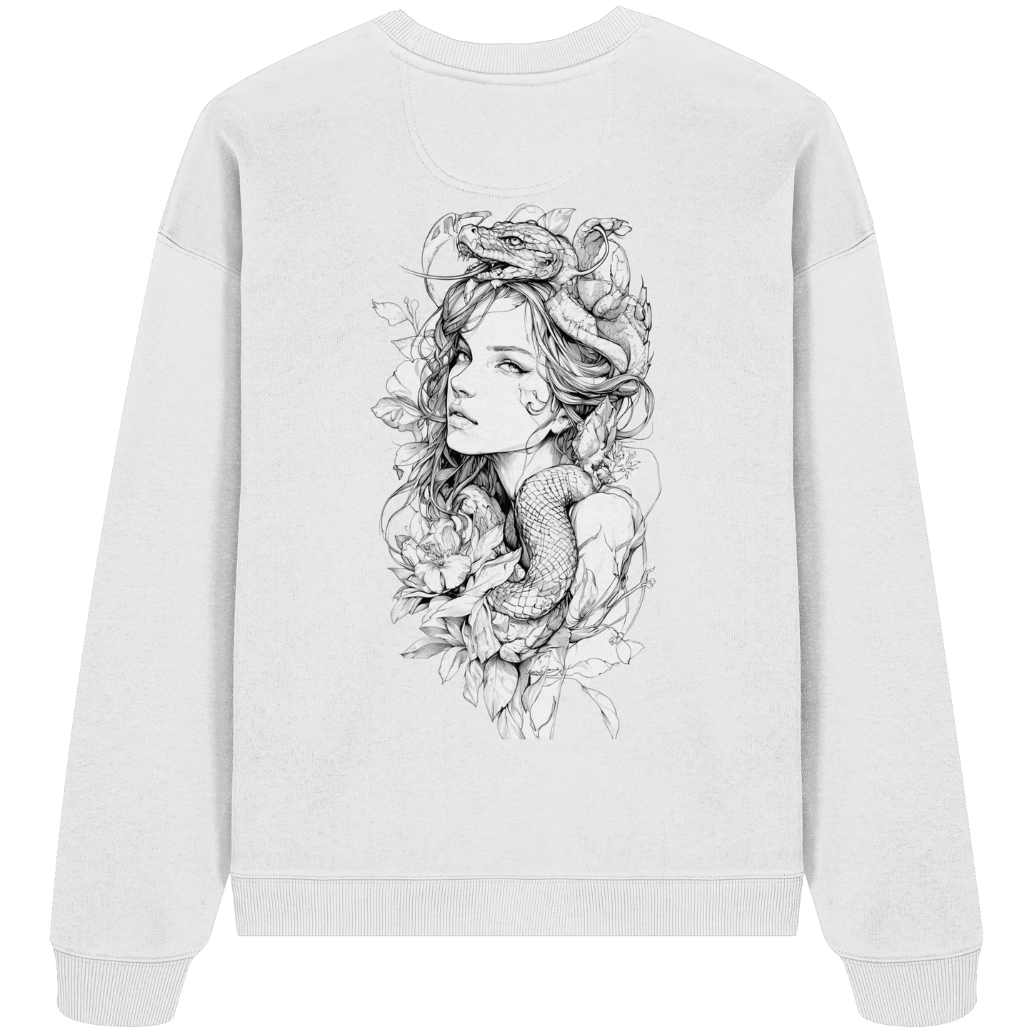 Schlangenkönigin - Organic Oversize Sweatshirt