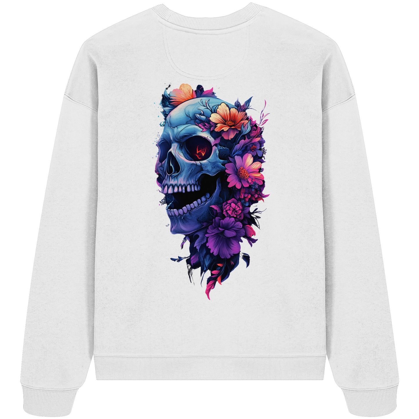 Totenkopfs Blüte - Organic Oversize Sweatshirt