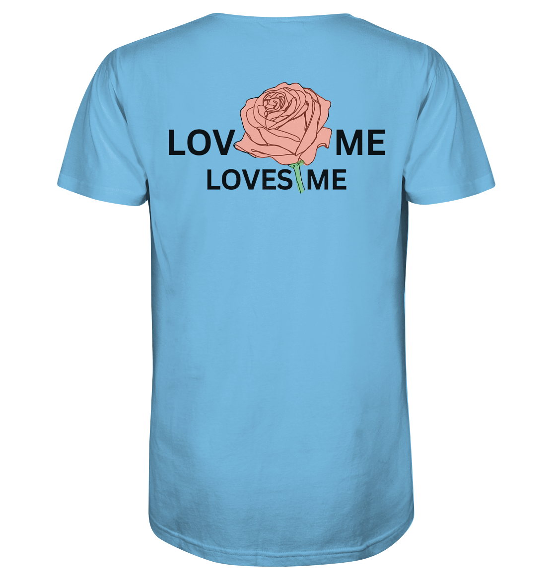 LOVES ME (Rote Rose) - Organic Shirt