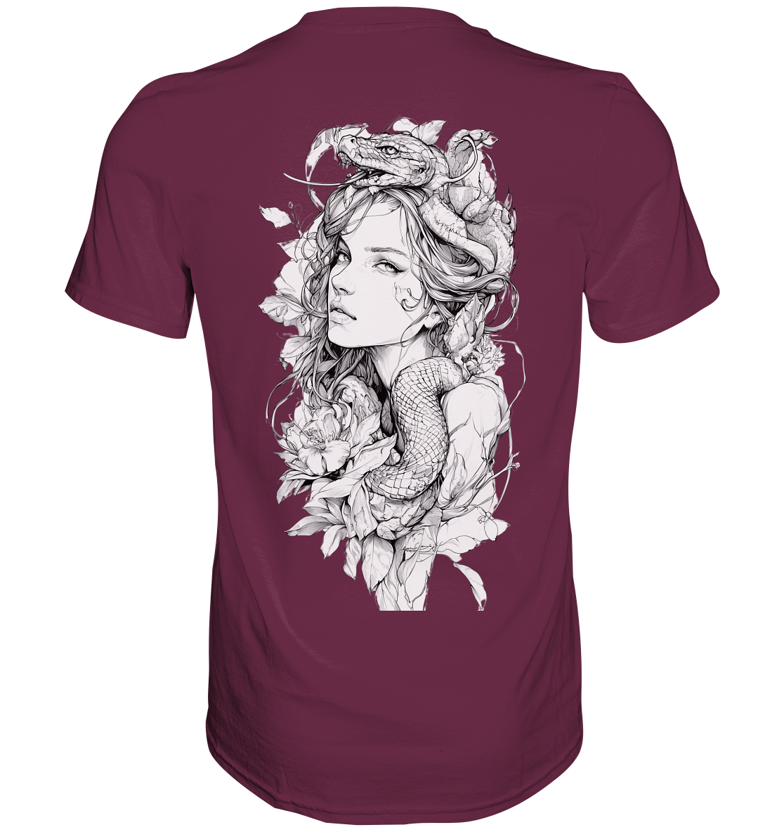 Schlangenkönigin - Premium Shirt