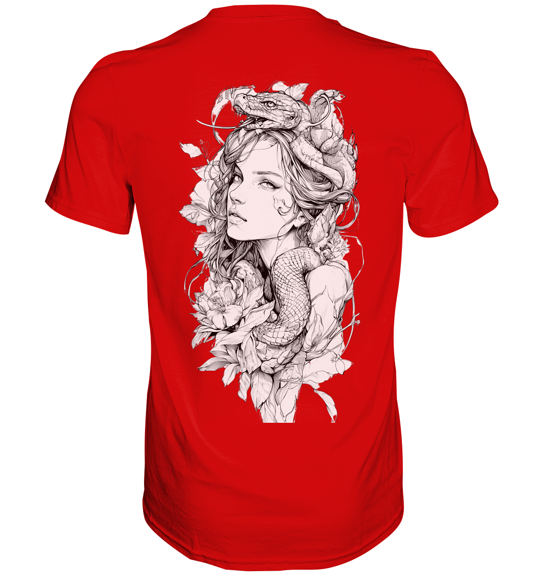 Schlangenkönigin - Premium Shirt
