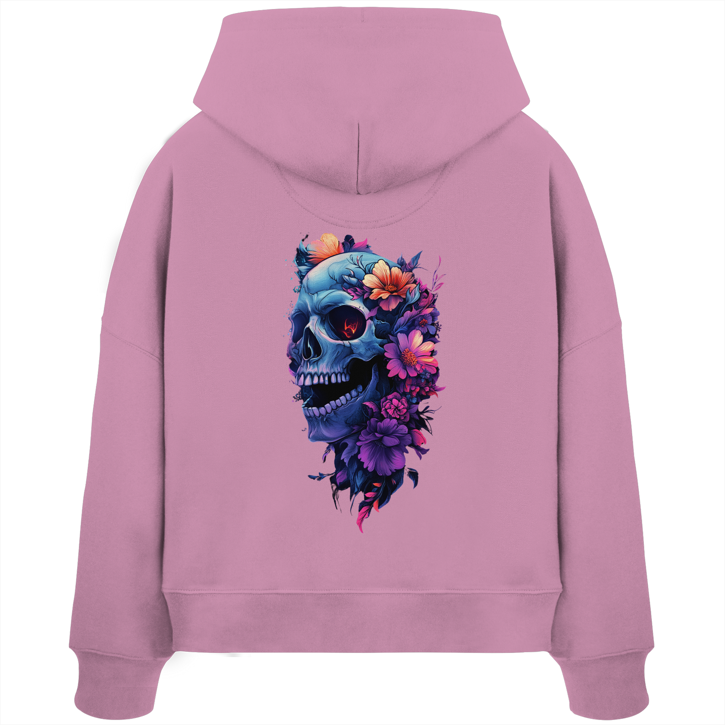 Totenkopfs Blüte - Womens Organic Boxcut Hoodie