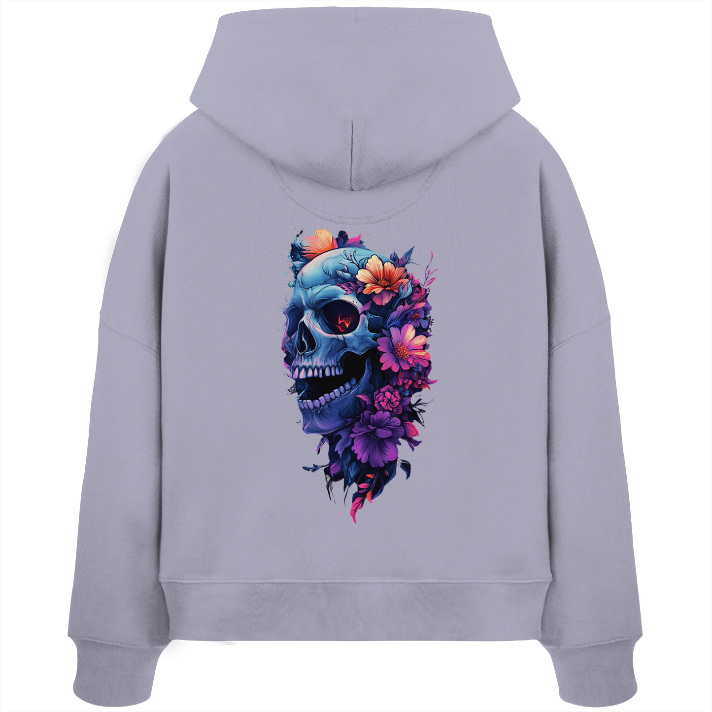 Totenkopfs Blüte - Womens Organic Boxcut Hoodie
