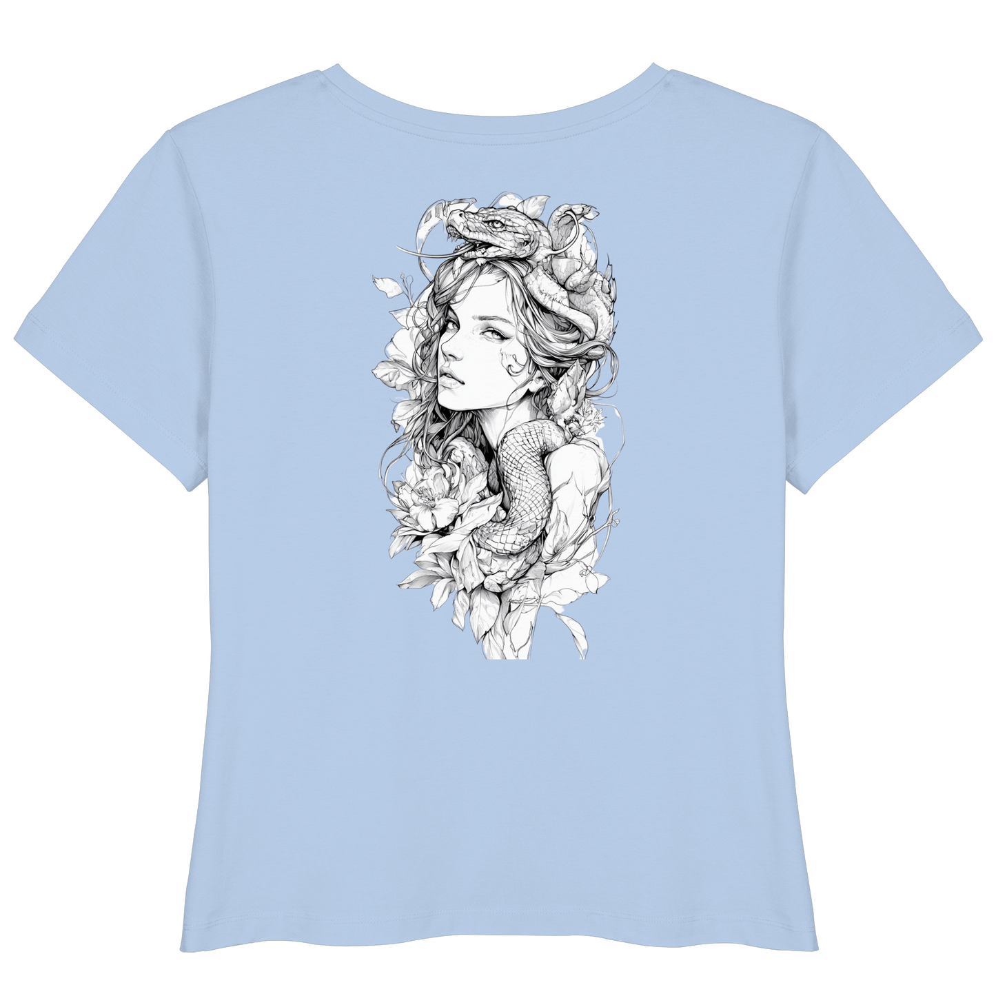 Schlangenkönigin - Womens Organic Lightweight T-Shirt