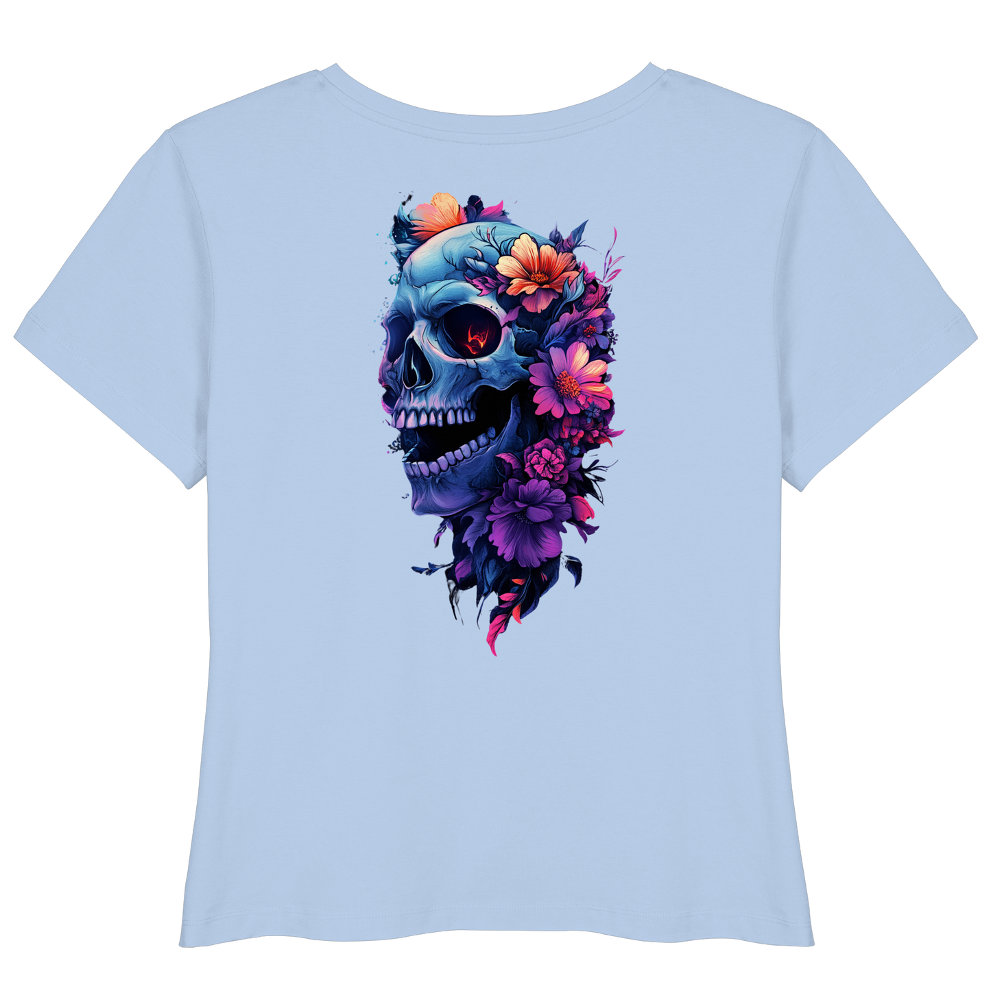 Totenkopfs Blüte - Womens Organic Lightweight T-Shirt