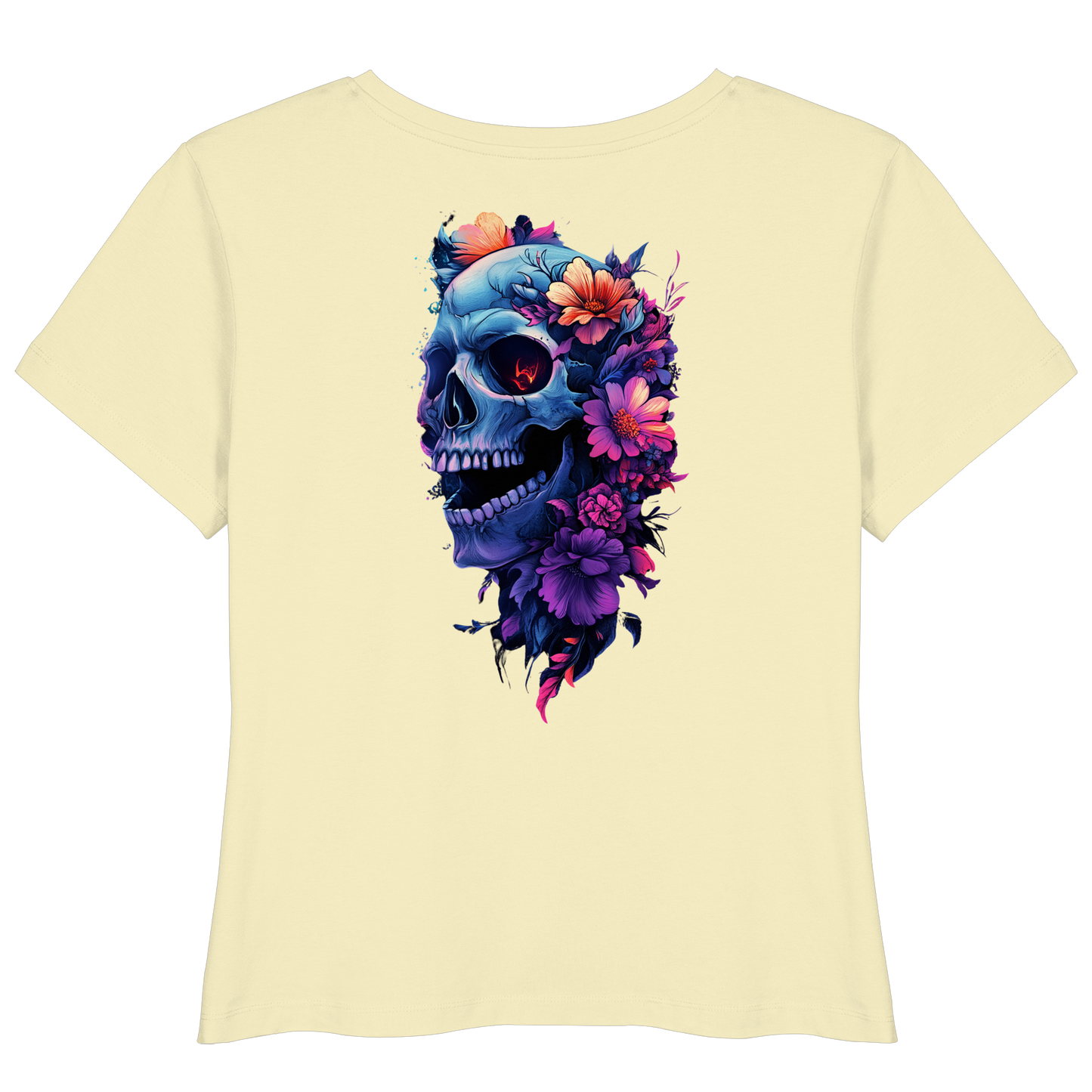 Totenkopfs Blüte - Womens Organic Lightweight T-Shirt