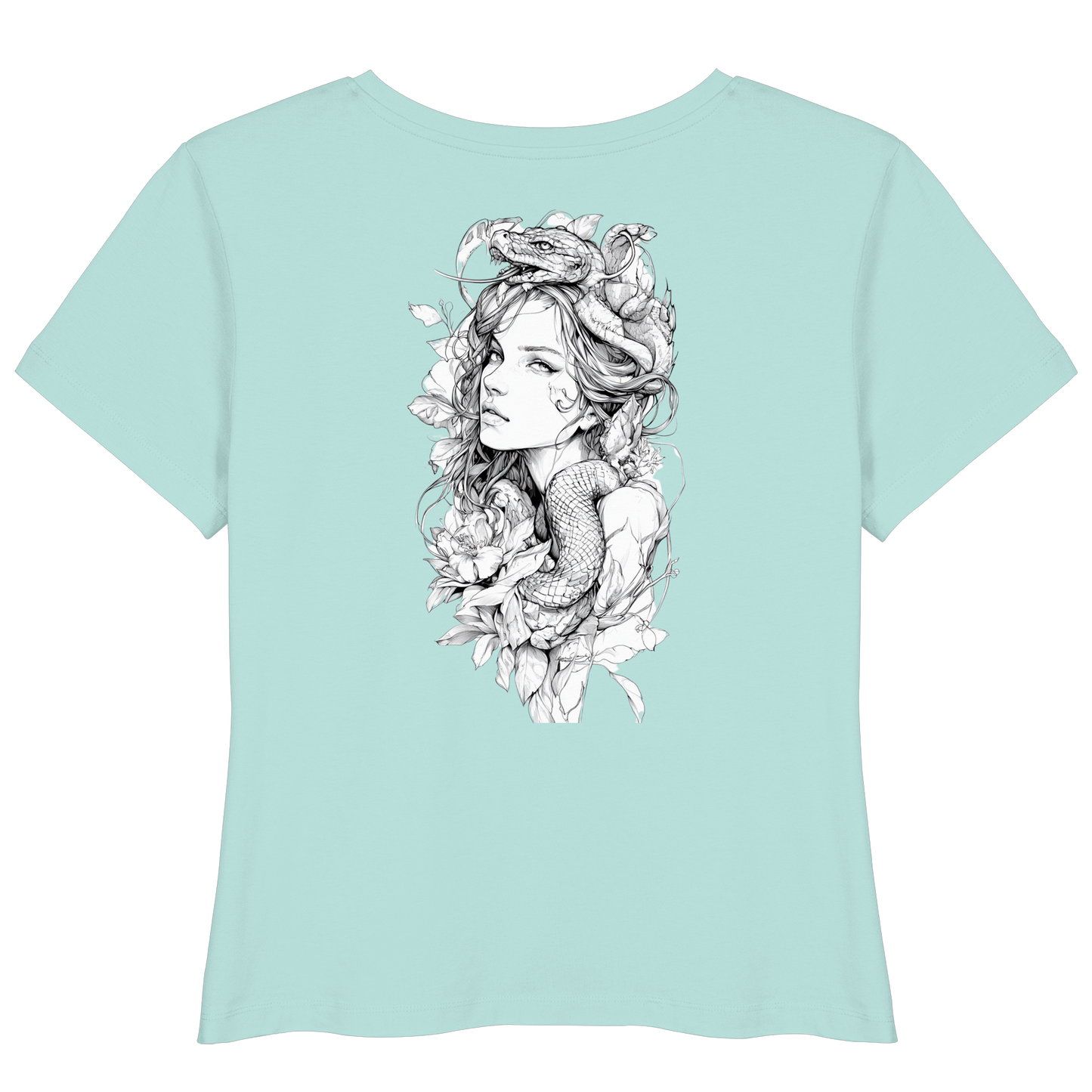Schlangenkönigin - Womens Organic Lightweight T-Shirt