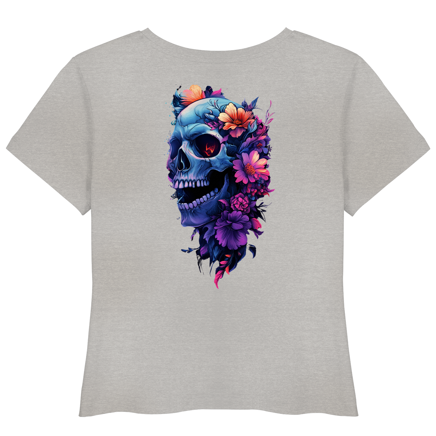 Totenkopfs Blüte - Womens Organic Lightweight T-Shirt