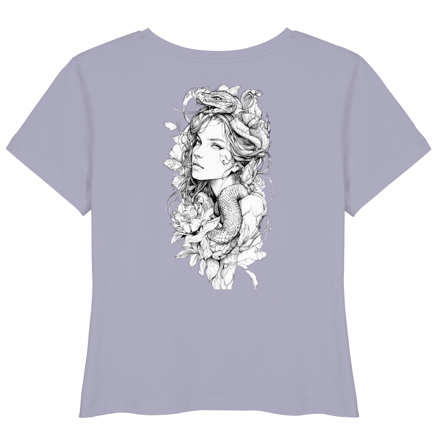 Schlangenkönigin - Womens Organic Lightweight T-Shirt