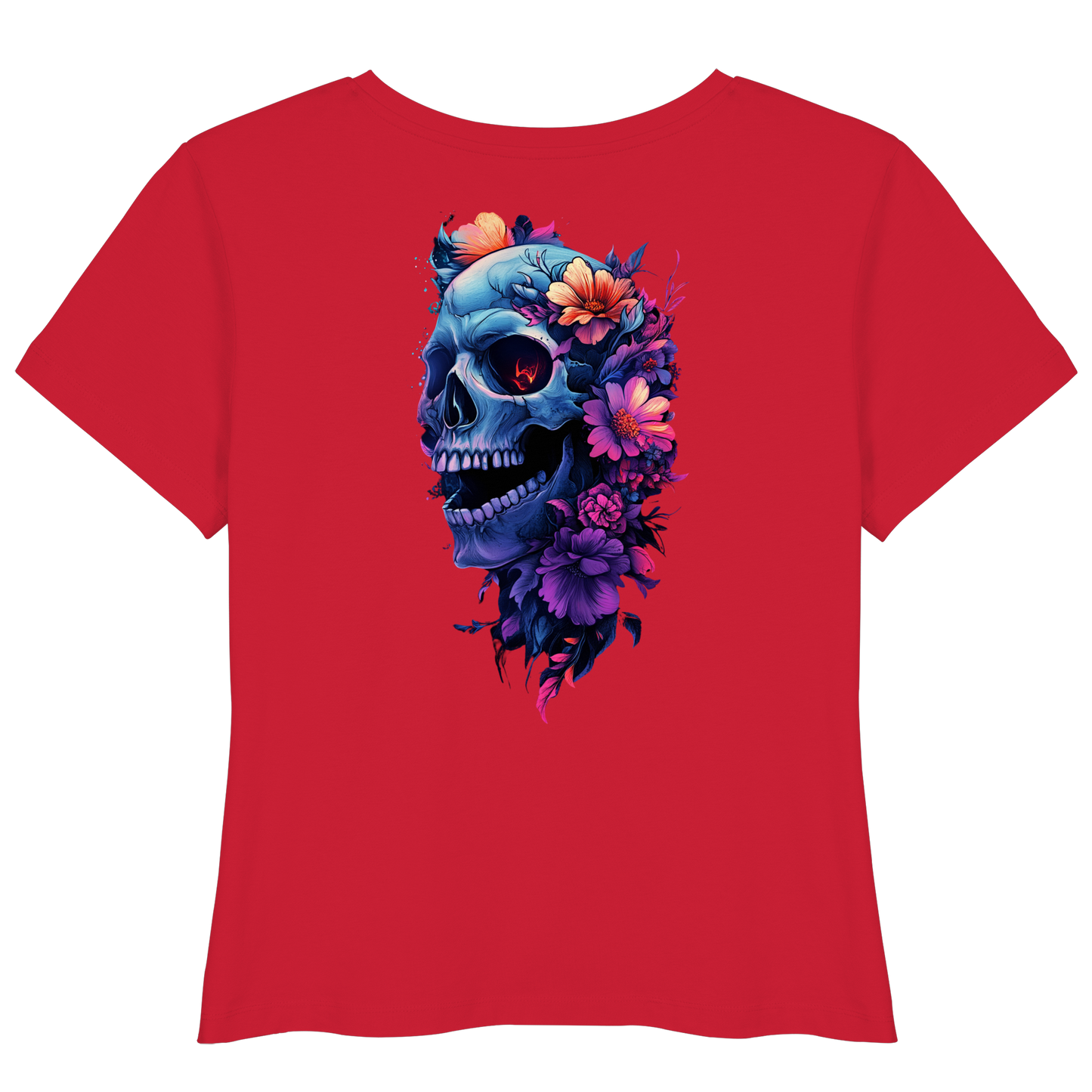 Totenkopfs Blüte - Womens Organic Lightweight T-Shirt