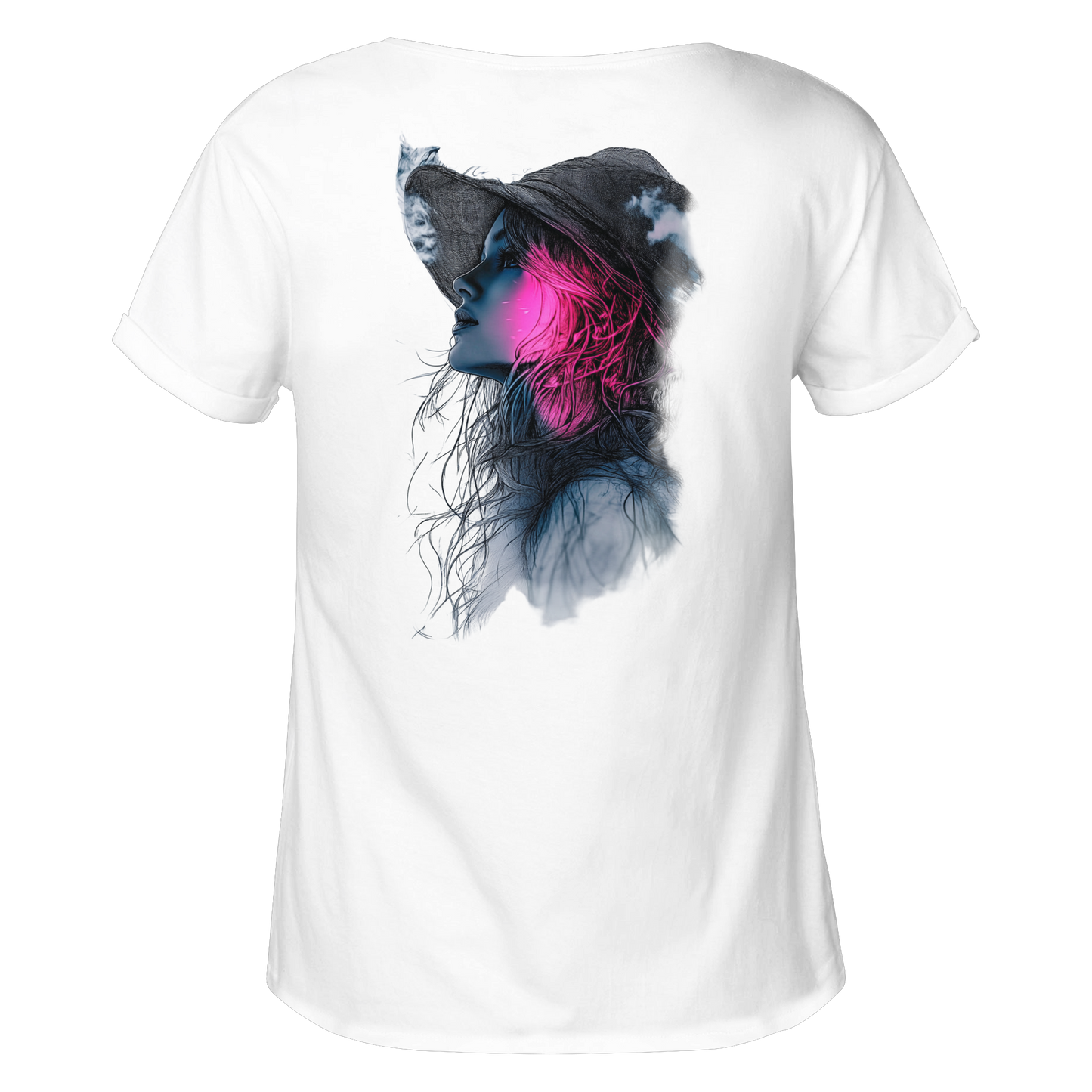 Schlangenblüte - Womens Roll-Up T-Shirt