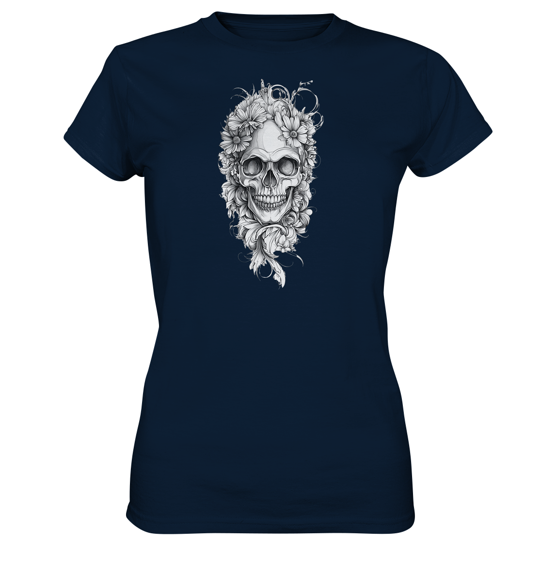 Totenkopfs Blüte - Ladies Premium Shirt
