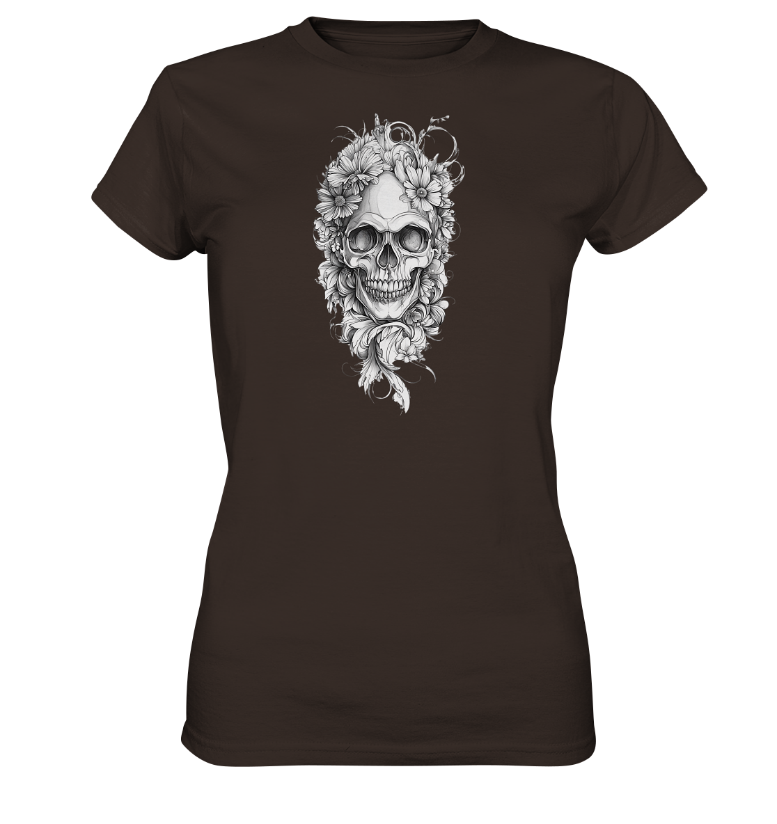 Totenkopfs Blüte - Ladies Premium Shirt