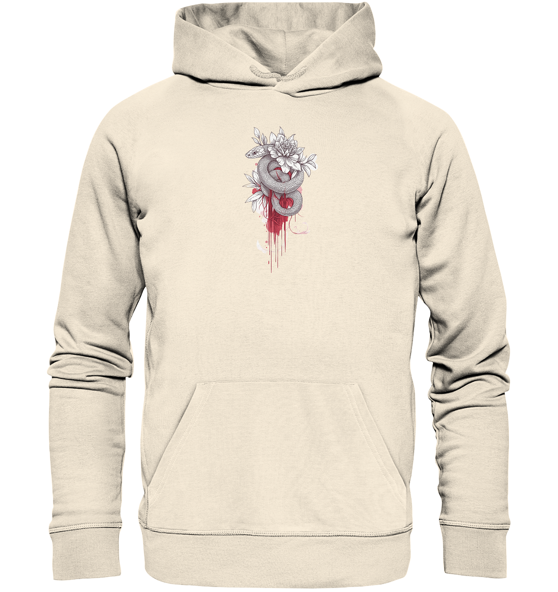 Schlangenblüte - Organic Hoodie