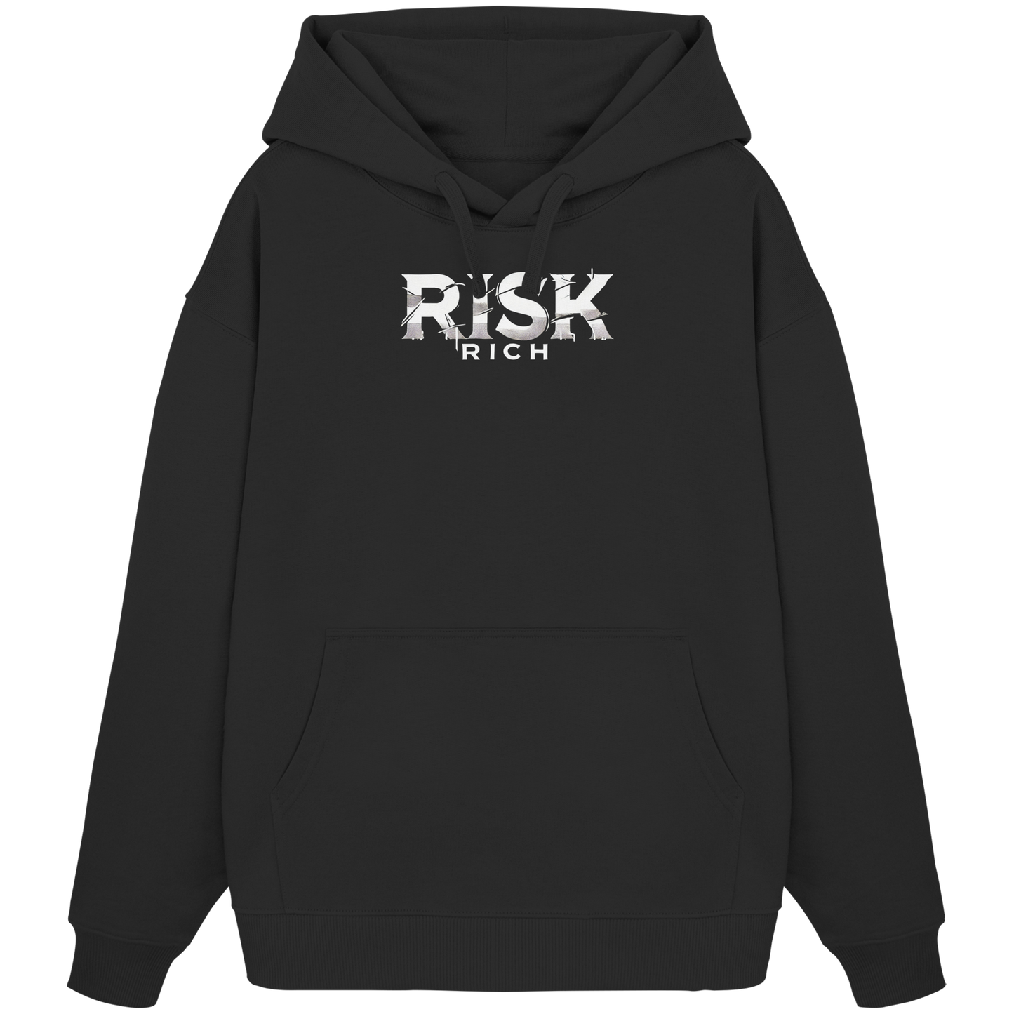 risk rich - Organic Oversize Hoodie