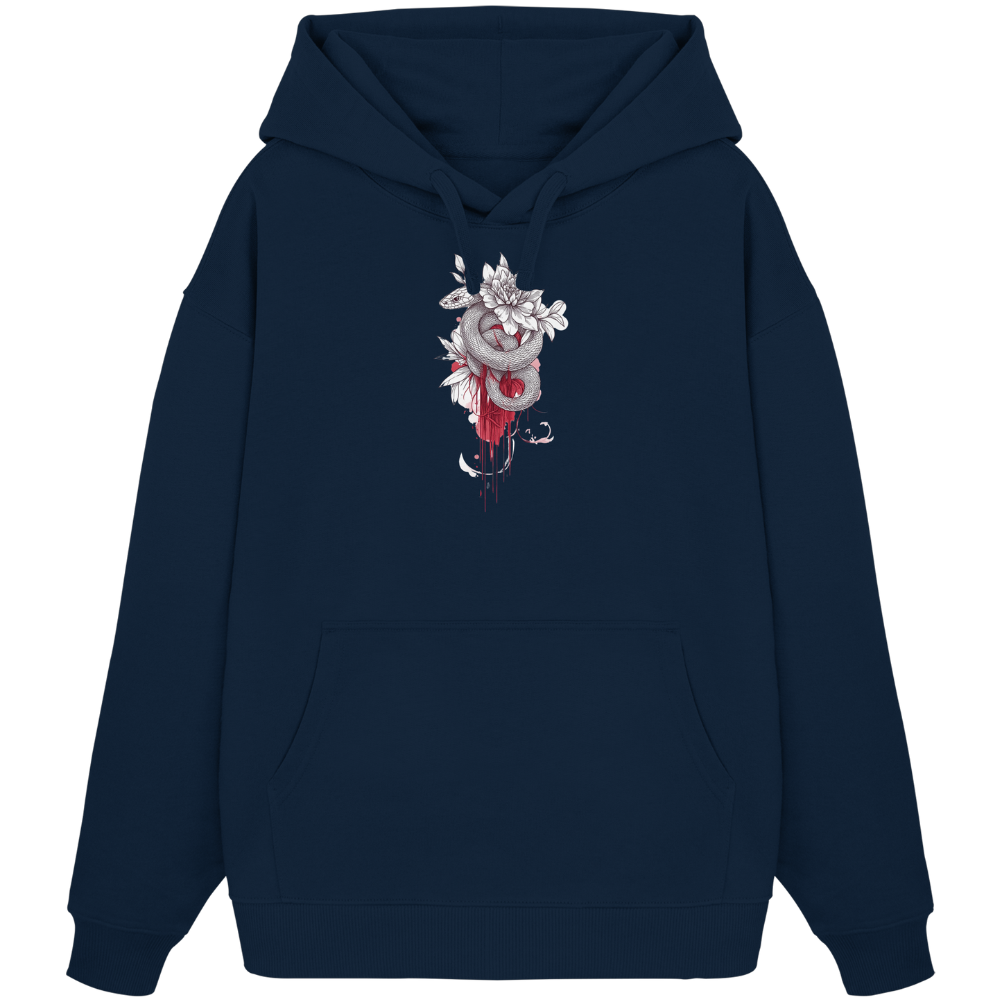 Schlangenblüte - Organic Oversize Hoodie