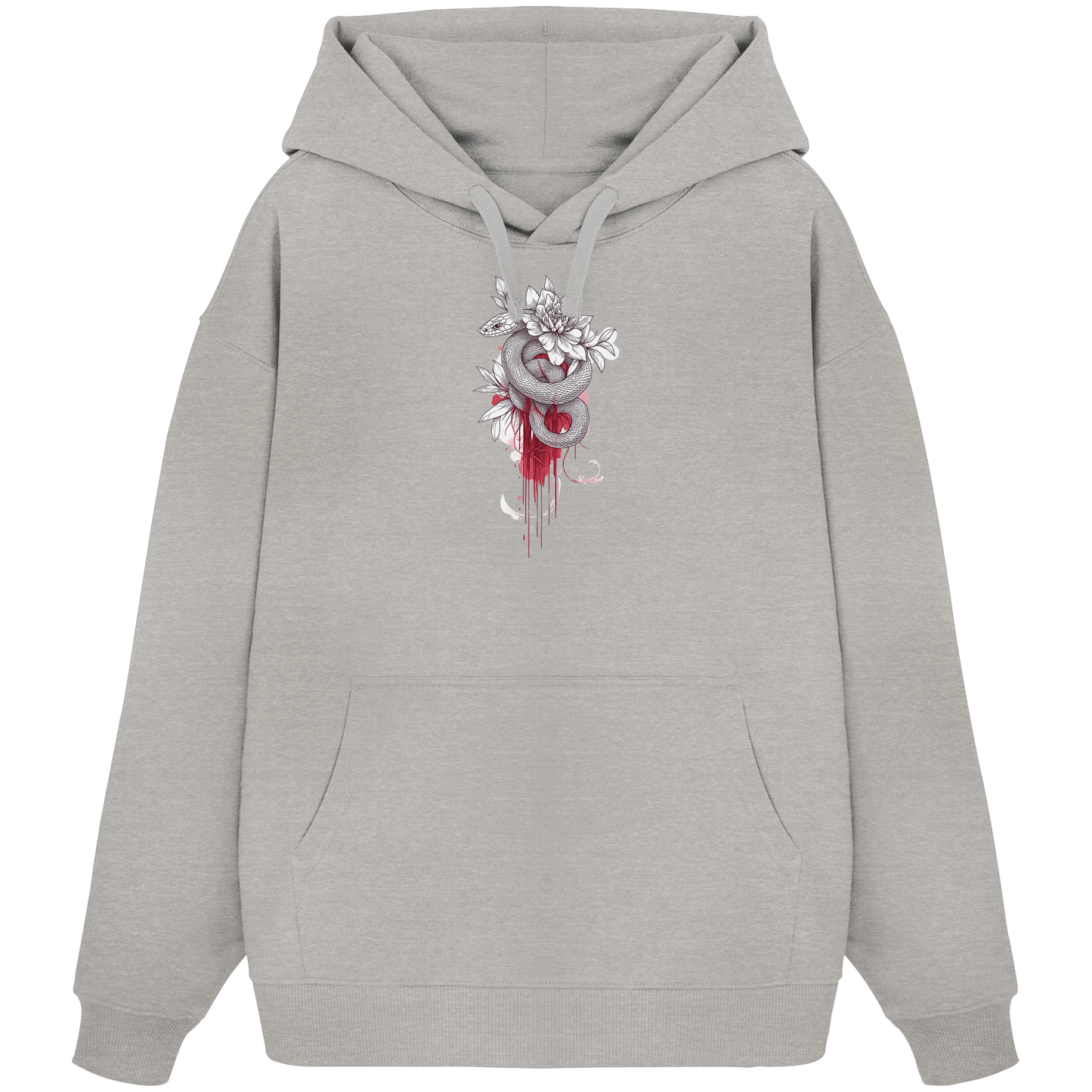 Schlangenblüte - Organic Oversize Hoodie