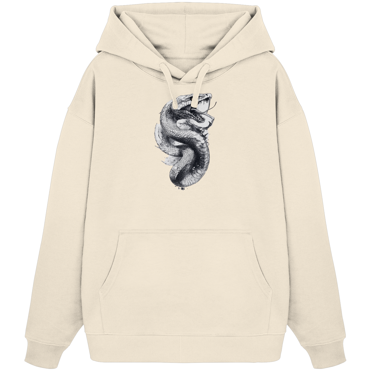 Schlangenkönigin - Organic Oversize Hoodie