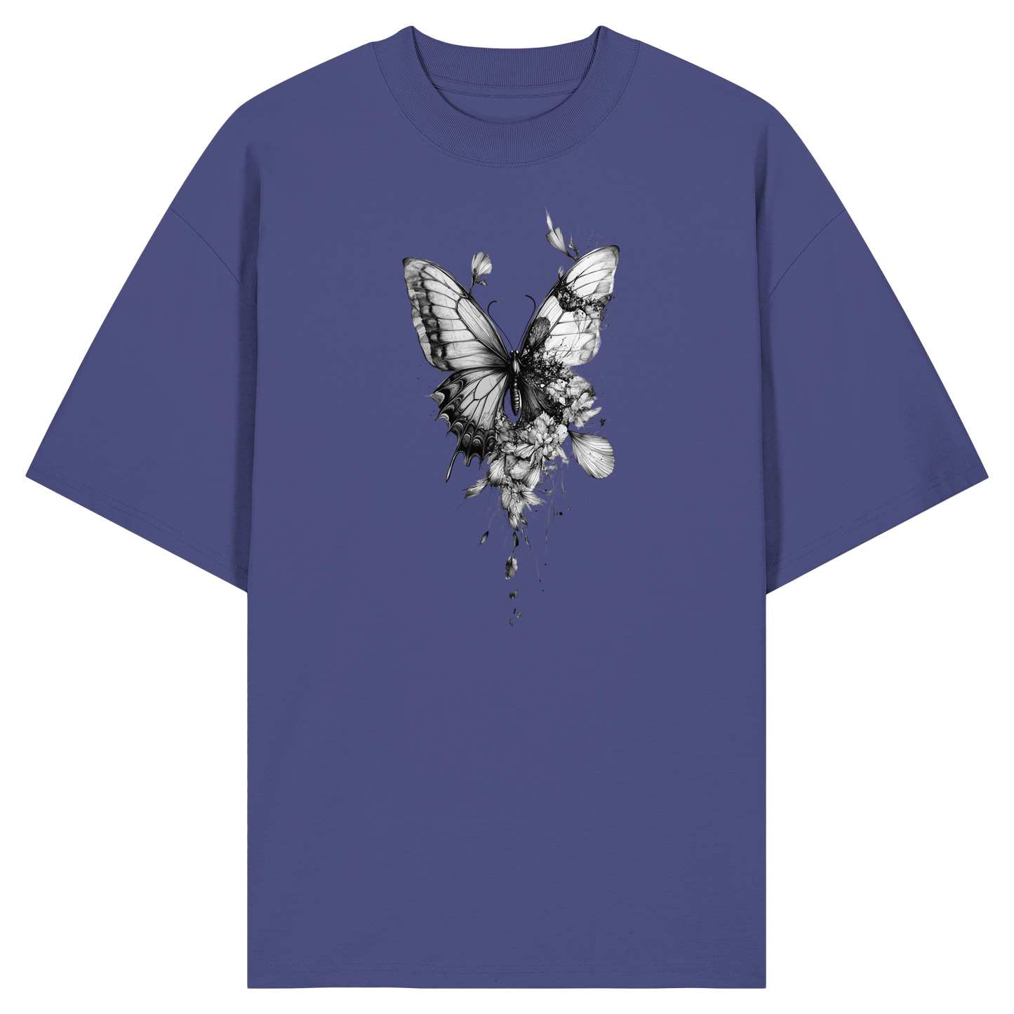 Blütenflug - Organic Oversize Shirt