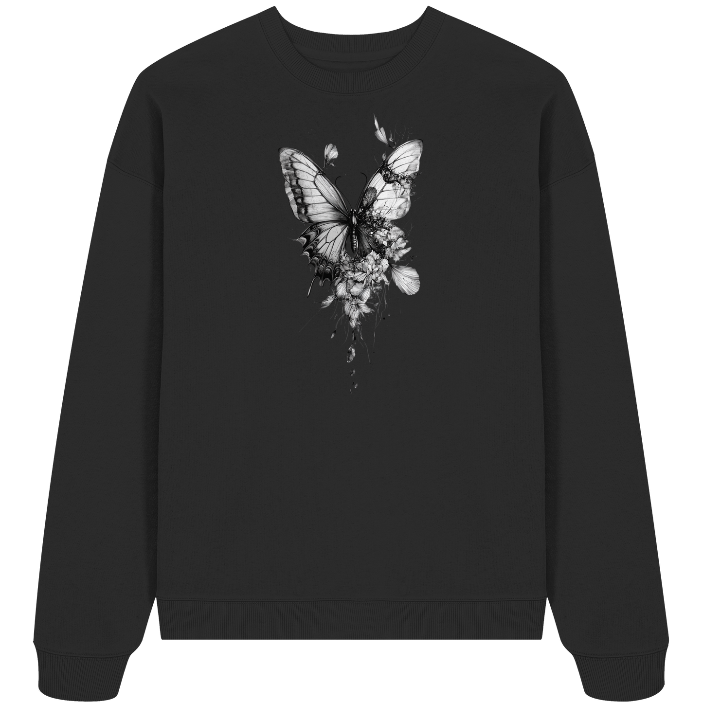 Blütenflug - Organic Oversize Sweatshirt
