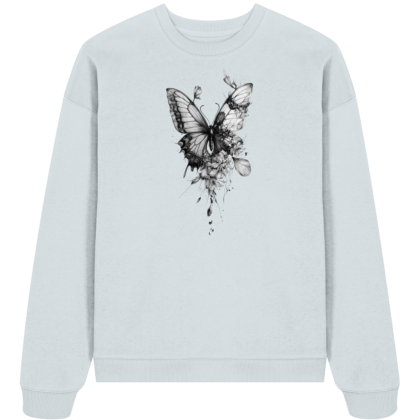 Blütenflug - Organic Oversize Sweatshirt