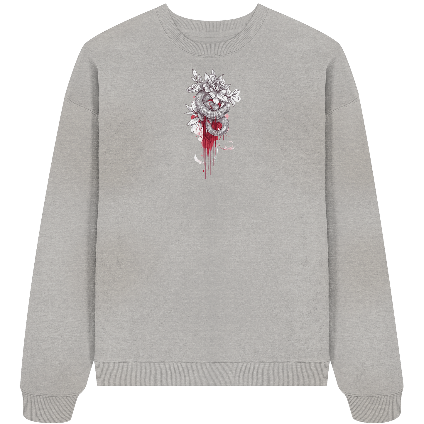 Schlangenblüte - Organic Oversize Sweatshirt