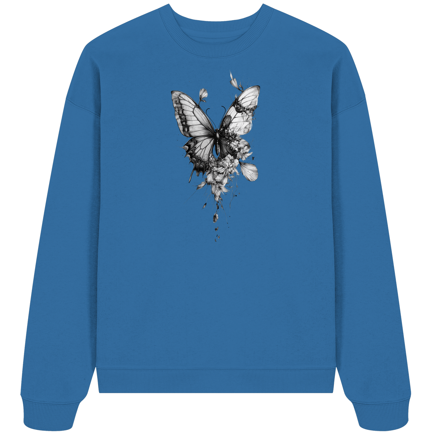 Blütenflug - Organic Oversize Sweatshirt