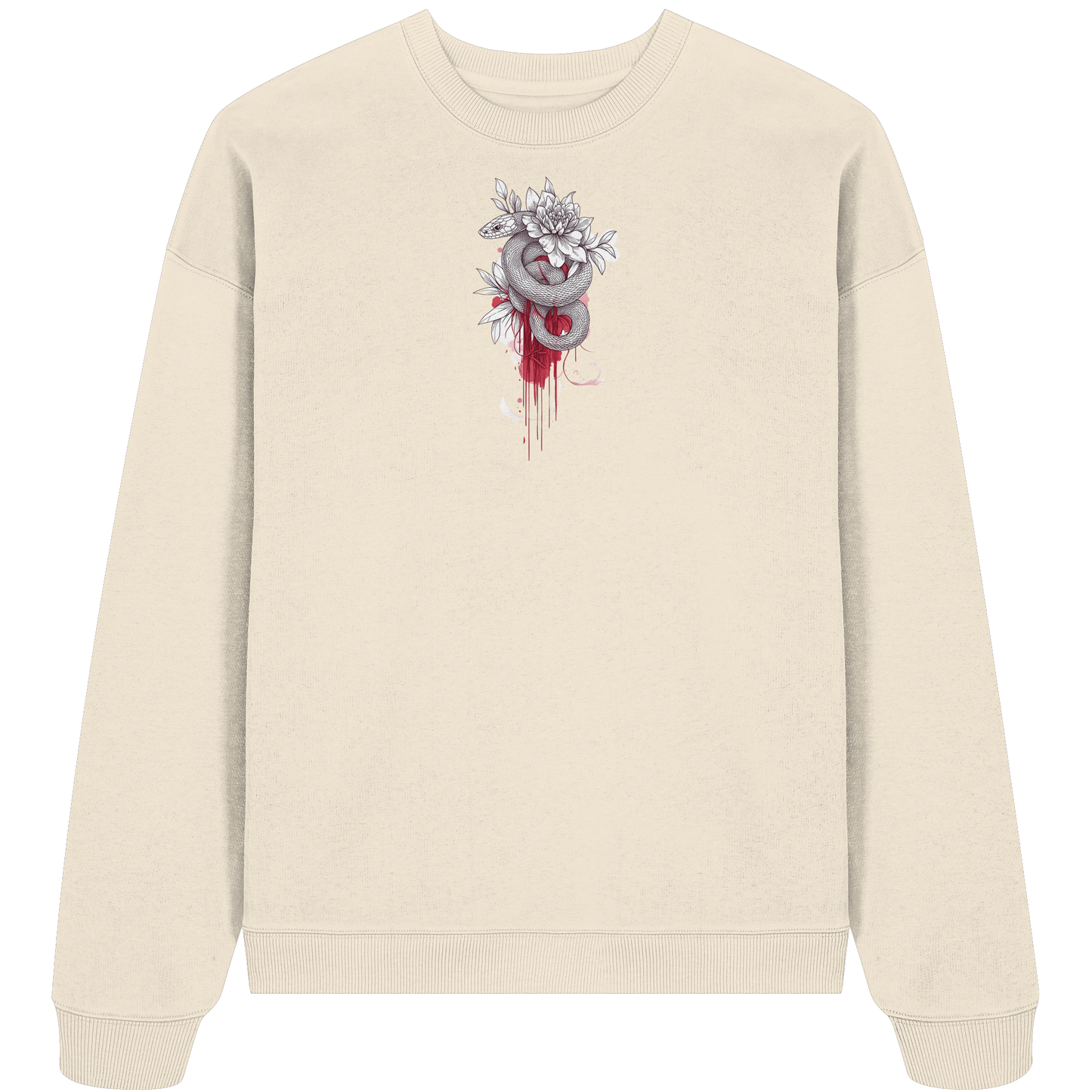 Schlangenblüte - Organic Oversize Sweatshirt